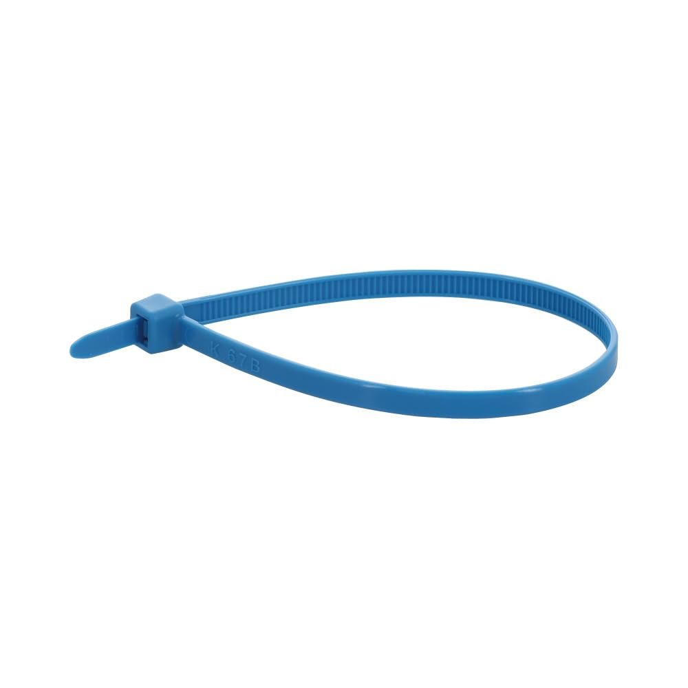 SIGNET 97065 Signet Nylon Cable Ties 100 Pack Blue 4.6X200