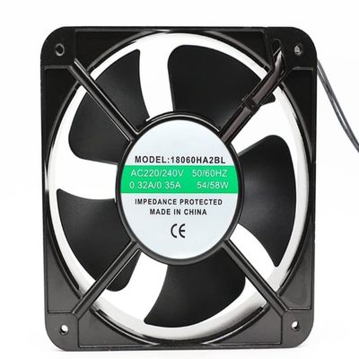 18060HA2BL 220V 0.32A 54W 18060 Cooling Fan 180X180X60mm
