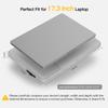 17 inch Laptop Sleeve Case for HP 17.3 Laptop, Pavilion 17, Envy 17, ASUS Vivobook 17, Acer Chromebook 17, Dell Inspiron 17, Lenovo IdeaPad 17, Water-Resistant 17.3 Computer Carrying Bag(Grey) view 2