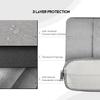 17 inch Laptop Sleeve Case for HP 17.3 Laptop, Pavilion 17, Envy 17, ASUS Vivobook 17, Acer Chromebook 17, Dell Inspiron 17, Lenovo IdeaPad 17, Water-Resistant 17.3 Computer Carrying Bag(Grey) view 4