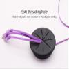 4PCS 2Inch (50mm) Desk Cord Grommets Wire Cable Hole Cover for Office PC Desk Cable Cord Cover Black (Black- 4pcs) view 3