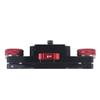 FEICHAO Quick Release Waist Belt Buckle Clip V-Type Plate Compatible with Hero 13, OSMO 360 Action Camera Shoulder Strap Backpack Clip (Quick Release Buckle) view 1