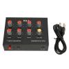 7 Band Sound Equalizer, 3.5mm Input Car Sound Equalizer Ear Amplifier Output Input 12dB High Bass Adjustment Dual Channel Digital Equalizer view 1
