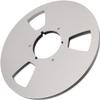 10 Inch 14 Empty Tape Reel, Easy to Use Heavy Duty Empty Disc Opening Machine Parts Aluminum Alloy Universal Recording Tape Reel for (Silver) view 3