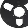10 Inch 14 Empty Tape Reel, Easy to Use Heavy Duty Empty Disc Opening Machine Parts Aluminum Alloy Universal Recording Tape Reel for (Black) view 4