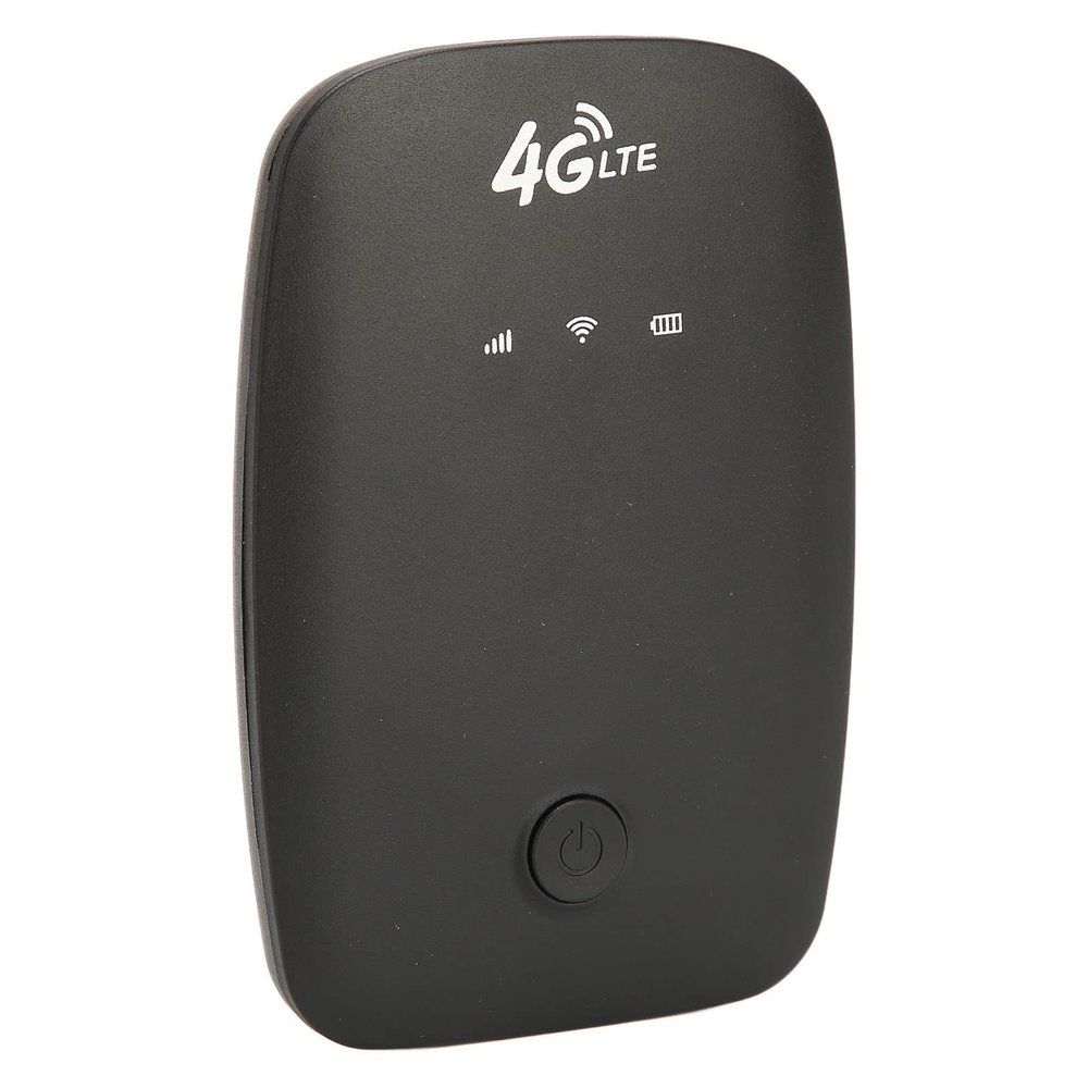 4G Mobile Hotspot Router, Portable Router with SIM Card Slot, Pocket Device with LED Display, Long Standby Time, for Home or Travel in 140 Countries