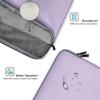 17 17.3 inch Laptop Sleeve Case for HP 17 inch Laptop/HP Envy 17 / Pavilion 17, Dell Inspiron 17, Lenovo Ideapad 3, Asus Vivobook 17 Laptop Bag for Women, Purple view 3