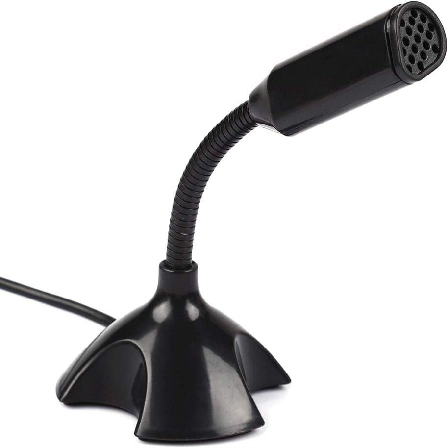 DULASP USB Desktop Microphone, Microphone High Sensitivity Frequency Response for Laptop for Home