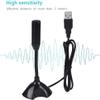 DULASP USB Desktop Microphone, Microphone High Sensitivity Frequency Response for Laptop for Home view 3