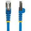 StarTech.com 15ft CAT6a Ethernet Cable - Low Smoke Zero Halogen (LSZH) - 10 Gigabit 500MHz 100W PoE RJ45 S/FTP Blue Network Patch Cord Snagless w/Strain Relief (NLBL-15F-CAT6A-PATCH) view 2