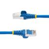 StarTech.com 15ft CAT6a Ethernet Cable - Low Smoke Zero Halogen (LSZH) - 10 Gigabit 500MHz 100W PoE RJ45 S/FTP Blue Network Patch Cord Snagless w/Strain Relief (NLBL-15F-CAT6A-PATCH) view 3