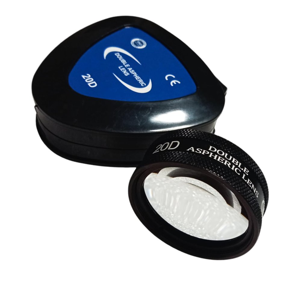 20D Double Aspheric Lens with Wooden Protective Case