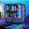 ASHATA 3.5in Computer Temp Monitor, AIDA64 PC CPU Data Monitor, PC Sensor Panel Display, USB Mini Screen, PC Temperature Display for PC ARGB Computer Case Secondary Screen view 3