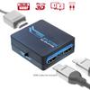 XTREME 2-Port HDMI Splitter for HDTVs, Computer Monitors and Projectors, 4K Quality/Blu-Ray 3D Support, Works with Streaming Devices, DVD/Blu-Ray Players, Cable/Satellite TV Boxes, USB Cable Included view 3