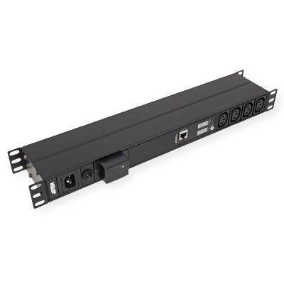 ATEN 18-Outlet 1U PDU with Current & Voltage LCD Display, W127285135 (& Voltage LCD Display)