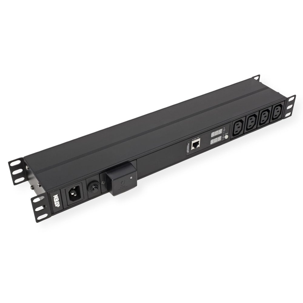 ATEN 18-Outlet 1U PDU with Current & Voltage LCD Display, W127285135 (& Voltage LCD Display)