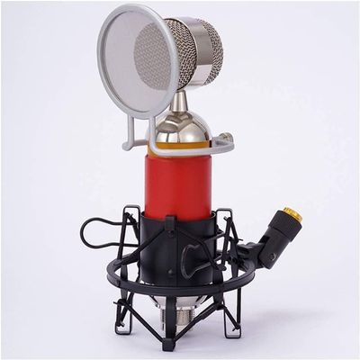 DULASP Capacitor USB Microphone Computer Dedicated K Song Microphone Mixing Bop Network Microphone Net Red Live Broadcast Equipment Set Live Broadcast