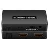 HDSUNWSTD HDMI Audio Extractor Splitter hdmi to hdmi 3.5mm Audio Adapter Converter with Spdif Output Support 1080P 3D Compatable for PS4 Fire Stick Blu-Ray Player etc. view 1