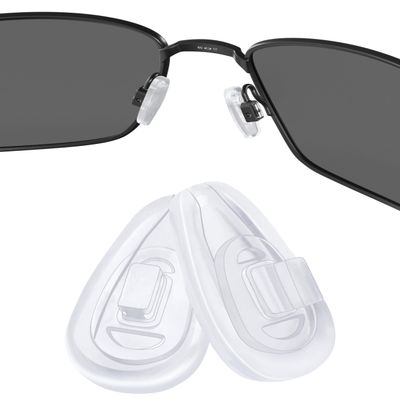 1 Pair Replacement Nosepieces Nose Pads for Oakley Socket 5.5 OX3218/Socket 5.0 OX3217/Socket Ti OX5019/Steel Plate OX3222/Contrail OO4147 Eyeglasses