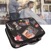 Barber Carrying Case Large Haircutting Tools Bag Stylist Tool Storage fit for Scissors Combs Hair Clippers view 2
