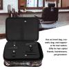 Barber Carrying Case Large Haircutting Tools Bag Stylist Tool Storage fit for Scissors Combs Hair Clippers view 4