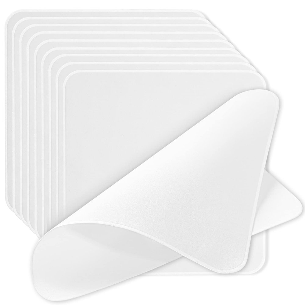 AAwipes Polishing Cloths 10 Packs (6.3" X 6.3", White, 320GSM, Superfine) Compatible with Apple iPhone, iPad, MacBook, iWatch, Soft & Nonabrasive 2-Layer Microfiber Cleaning Cloths (X3603)