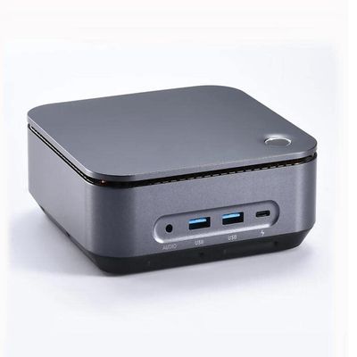 KAMRUI Thin Client Mini PC 11th Intel 4-Core i5-1135G7 Iris Xe Graphics 64GB DDR4 RAM 2TB NVMe SSD WiFi AX BT HDMI DP Thunderbolt4 RJ-45 Fingerprint Build-in Speaker Windows 11 Pro