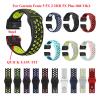 DFAMIN 22 26mm Silicone Watch Band Easy Quick Fit Strap for Garmin Fenix 7 7X /3HR/Fenix 5X/Fenix 5X Plus/S60/D2/MK1/Fenix 5/Fenix 5 Plus (Color : Shen Qin Rainbow, Size : Fenix 5X 5XPlus) view 2