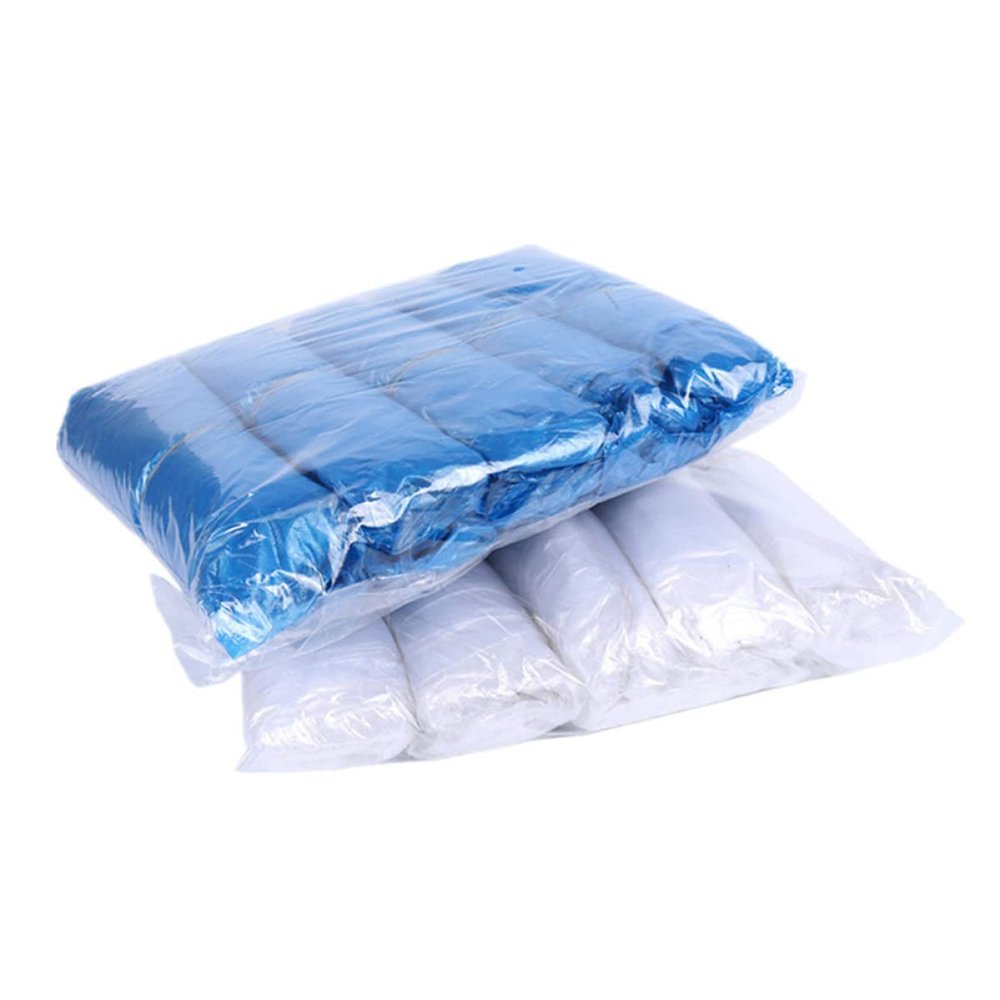 Healifty 100pcs Disposable Pe Arm Sleeves Oilproof Kitchen Protector for Cooking Cleaning Household Use