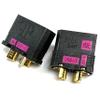 Perfect Pass QS8-V2 Anti-Spark Connector Set (5 Pack) Male & Female + Wire Covers (4pc x 5) / New and Improved Version of QS8-S Connector / 600A Burst/Gold Plated 8MM Bullets QS8-V2! view 3
