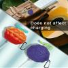 [2Pack] Fruit Cover for AirPods Pro Case Cute 2019,3D Cartoon Silicone Protective Accessories Set Kit for Devil Fruit for AirPods Pro 1st Generation Case for Boy Girl(Purple&Red Yellow Devil Fruit view 3