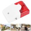 Tefola Wired Strobe Siren, Sound Light Alarm Wired 12VDC Volume Adjustable Horn for Office Buildings Bars Hotels view 3