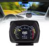 Car HUD, Safe Driving HUD Indicator Easy Installation Black Multifunction for OBD II Compact Car view 2
