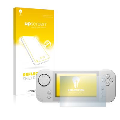 Bedifol upscreen Reflection Shield Matte Screen Protector for Evercade EXP, Matte and Anti-Glare, Strong Scratch Protection, Multitouch Optimized
