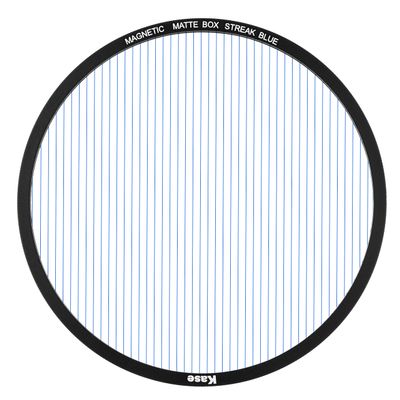 Kase MovieMate Magnetic Circular Blue Streak Shockproof Optical Glass Filter for Matte Box Filter Holder