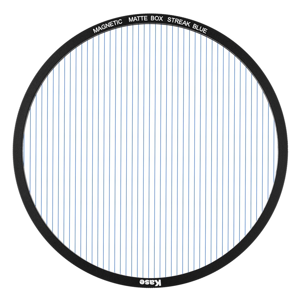Kase MovieMate Magnetic Circular Blue Streak Shockproof Optical Glass Filter for Matte Box Filter Holder