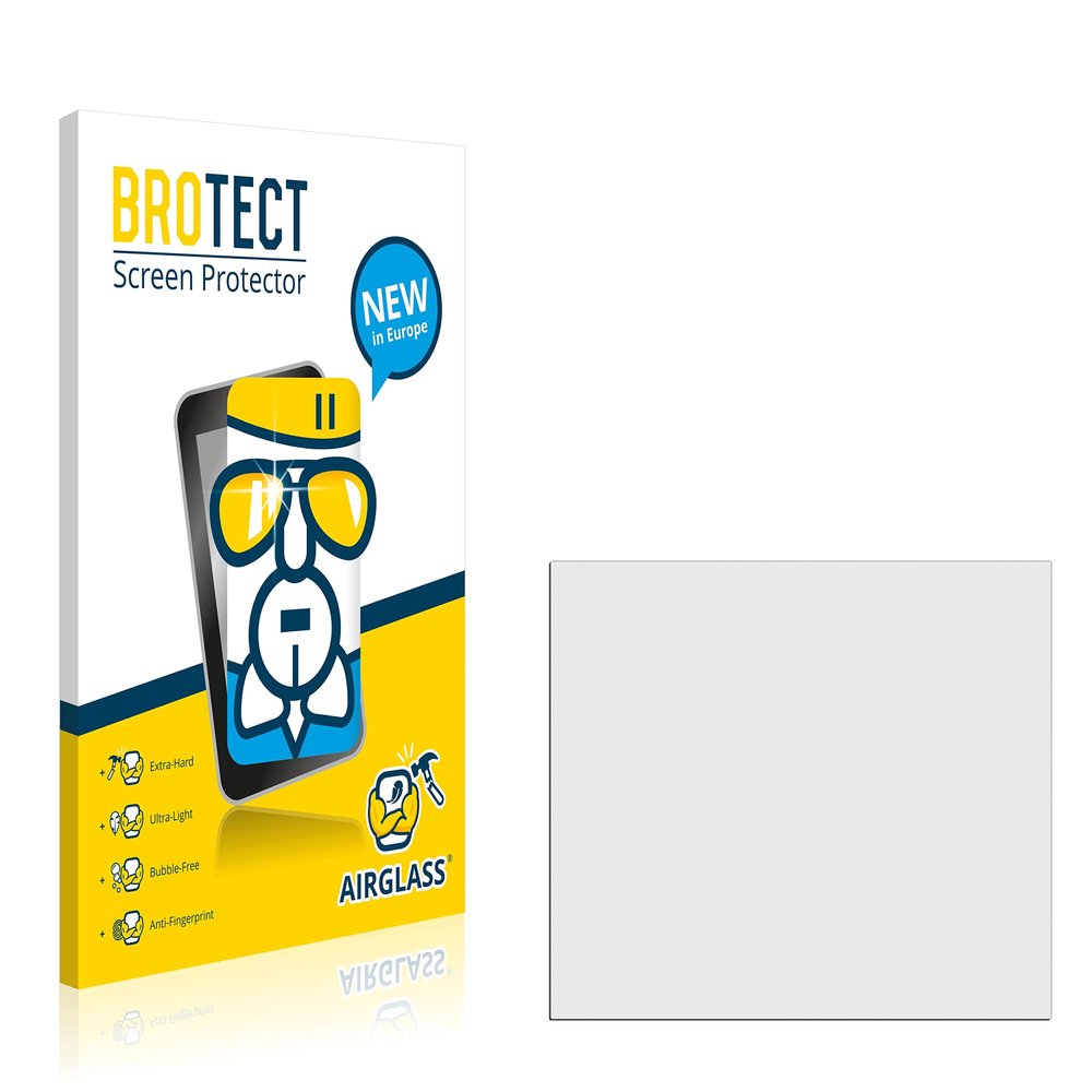 Bedifol BROTECT AirGlass Glass Screen Protector for Fluke 287, Extra-Hard, Ultra-Light, Screen Guard