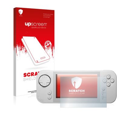 Bedifol upscreen Scratch Shield Clear Screen Protector for Evercade EXP, Strong Scratch Protection, High Transparency, Multitouch Optimized