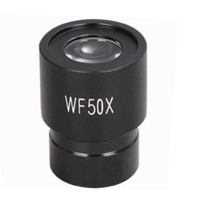 RADHAX Microscope Kit 2X 3X 10X 16X 20X 30X 50X Wide Field Microscope Eyepiece with 23.2mm Mounting Size Microscope Lens Adapters (Size : 50X)