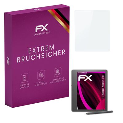 atFoliX Plastic Glass Protective Film compatible with Amazn Kindl Scribe, 9H Hybrid-Glass FX Screen Protector