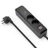 Hama Power Strip, 2 Sockets, USB-C/A 65W, Power Delivery, Switch, 1.4 m, Black and Grey view 4
