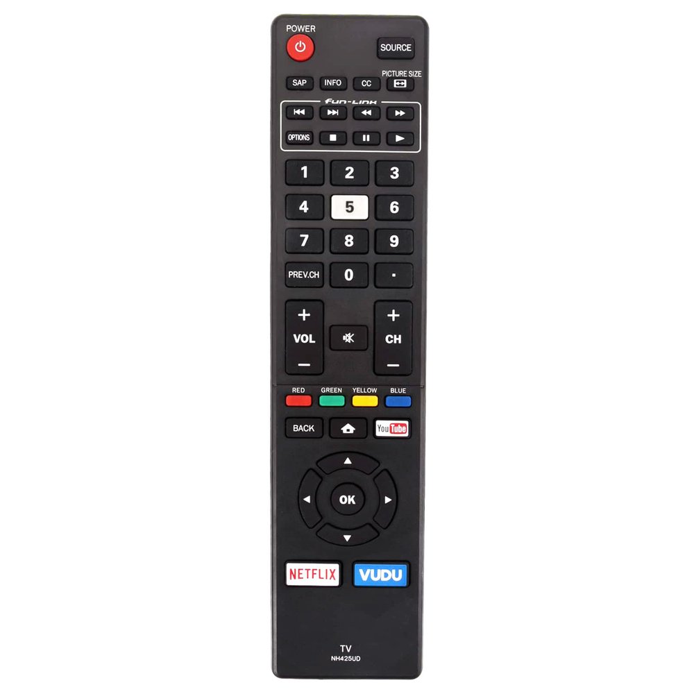 Beyution NH425UD Replaced Remote Control fit for Magnavox Smart LED LCD TV 43MV347X 55MV387Y 65MV378Y/F7 55MV346X/F7B 32MV306X/F7B 50MV336X/F7B 50MV376Y/F7B 43MV347X/F7 55MV387Y/F7 50MV387Y/F7