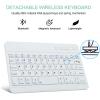 BORIYUAN iPad mini 6 Keyboard Case 2021, Detachable Wireless Bluetooth Keyboard Slim Folio Smart Cover with Build-in Pencil Holder for iPad mini 6th Generation 8.3 inch  Light Green view 3