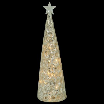 LABRIMP Filler Decor Desktop Mantel Party Artificial Led Bag Up Light Top Stuffer Glass Window Lighted Christmas Xmas Favor Tree: with Holiday Golden Decorative Table Goodie