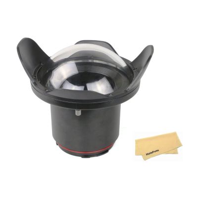 SeaFrogs WA005-A Optical Acrylic 6" inch Wide Angle Dome Port Fisheye Wide-Angle Lens for Meikon Sea Frogs Waterproof Camera Case (Diameter: ?90mm L 106mm)