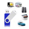 KEXIN Flash Drive 50 Pcs 32GB USB Flash Drive Thumb Drive USB 2.0 Swivel Jump Drive with LED Indicator - Blue view 2