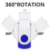 KEXIN Flash Drive 50 Pcs 32GB USB Flash Drive Thumb Drive USB 2.0 Swivel Jump Drive with LED Indicator - Blue view 3