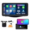 Kunfine CarPlay Android Auto Navigation Stereo GPS Radio Reverse Camera Display 10.33" QLED Touchscreen Headunit Tablet Pad Media Player for Toyota RAV4 2007-2012, if Applicable Octa Core 6G+128G B view 1