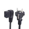 Toptekits CEE7/7 European Schuko to C19 Elbow Plug Power Cords, Euro CEE7 Male Plug to 90-Degree Angle IEC C19 Power Cable, Connected to C20 AC Power Cable Schuko Adapter Lead Cord,16AWG, 3ft/1m view 1