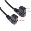 Toptekits CEE7/7 European Schuko to C19 Elbow Plug Power Cords, Euro CEE7 Male Plug to 90-Degree Angle IEC C19 Power Cable, Connected to C20 AC Power Cable Schuko Adapter Lead Cord,16AWG, 3ft/1m view 4